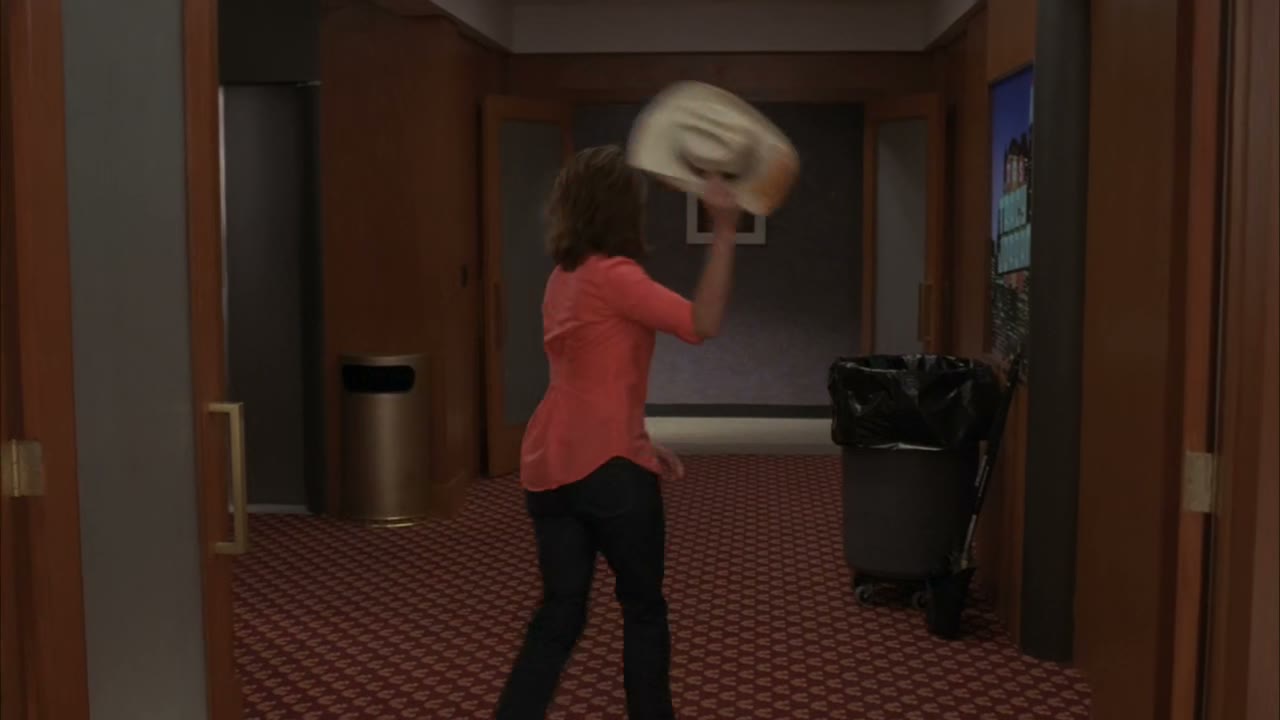 [Elevator pings]