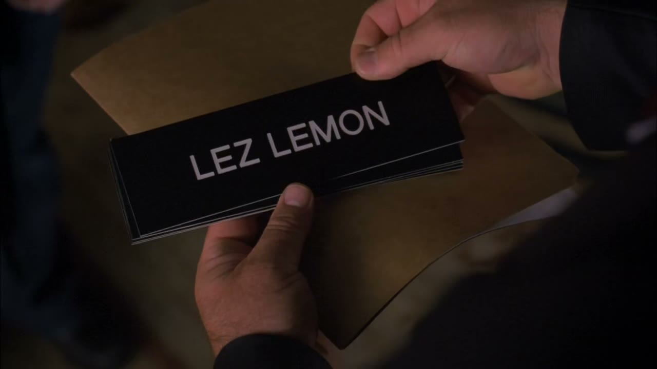 - "lez lemon." - first thought.