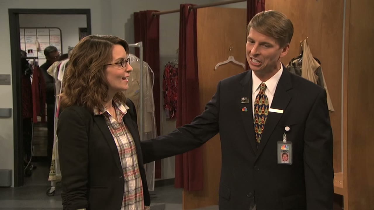 Mr. Hornberger needs to see you in Mr. Jordan's dressing room right away.