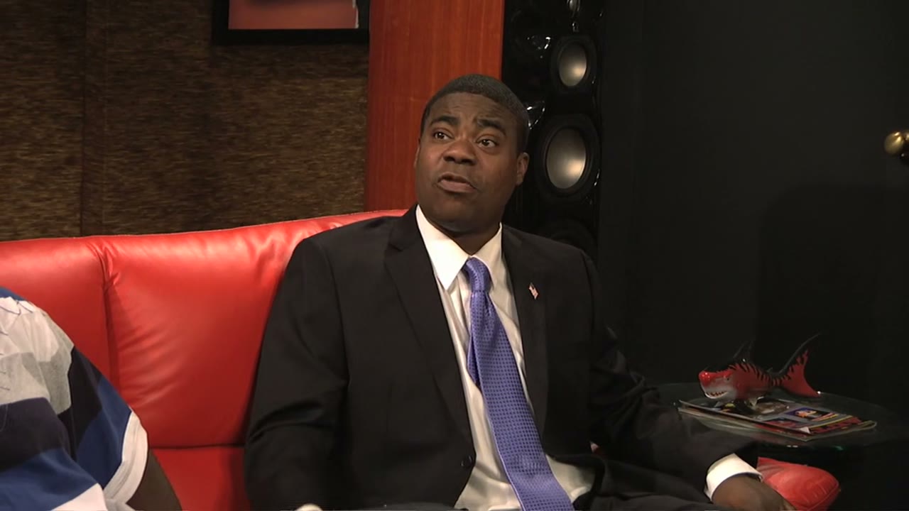 When the actors started cracking up.