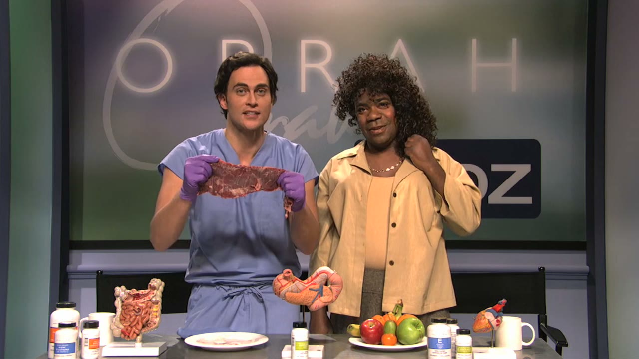 Oprah, this is what the inside of a child's face looks like.