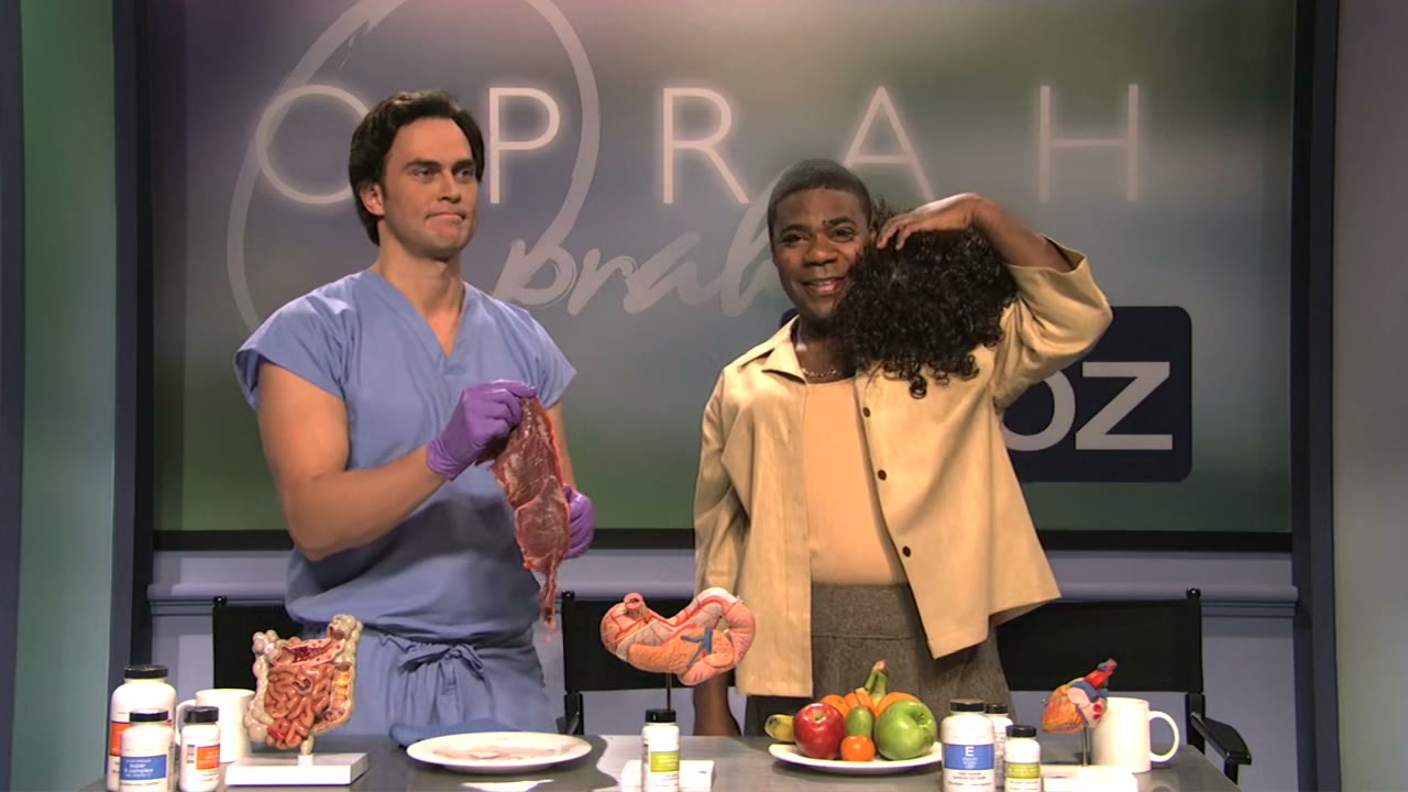 My Oprah wig is falling off!