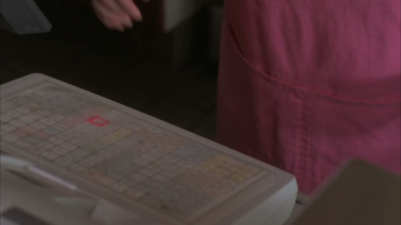 [Cash register beeps]