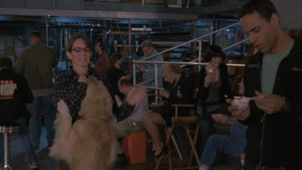Hey, somebody brought a dog to work.