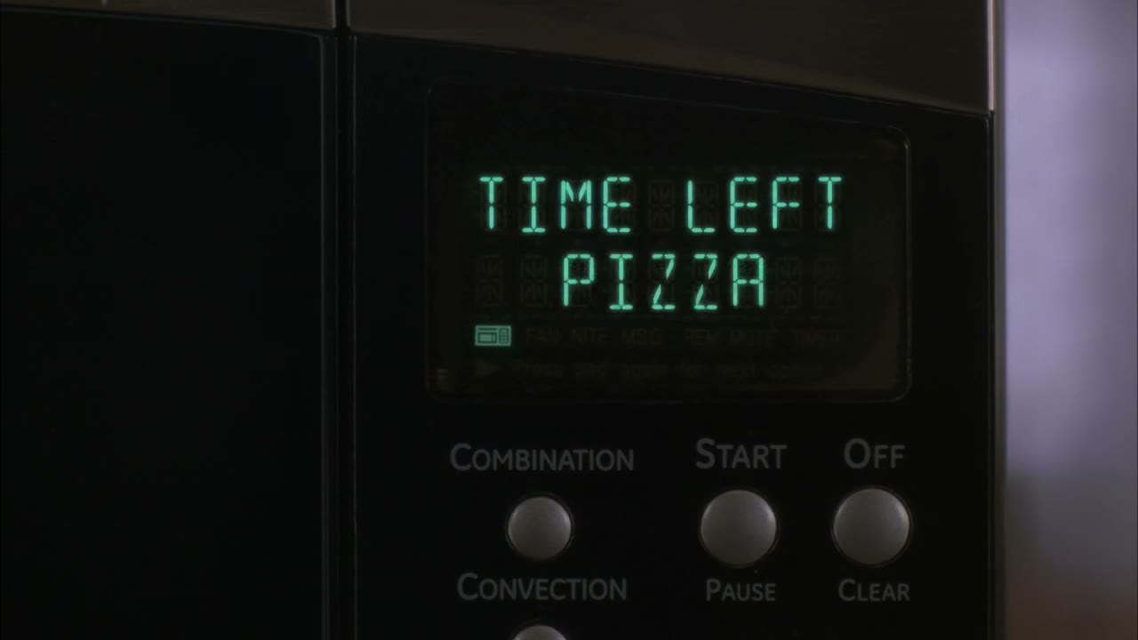 Time. Left. Pizza. - oh, really?