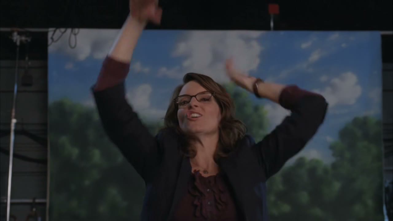 High-fiving a million angels.