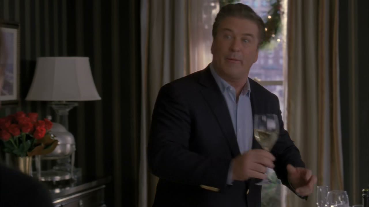 [Doorbell buzzes] - oh, that must be dad.