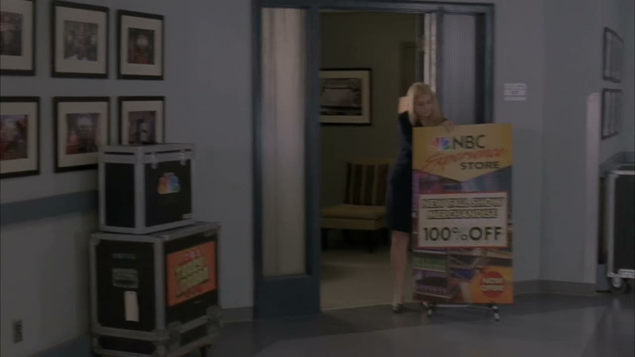 He turned the green room into an nbc experience store.