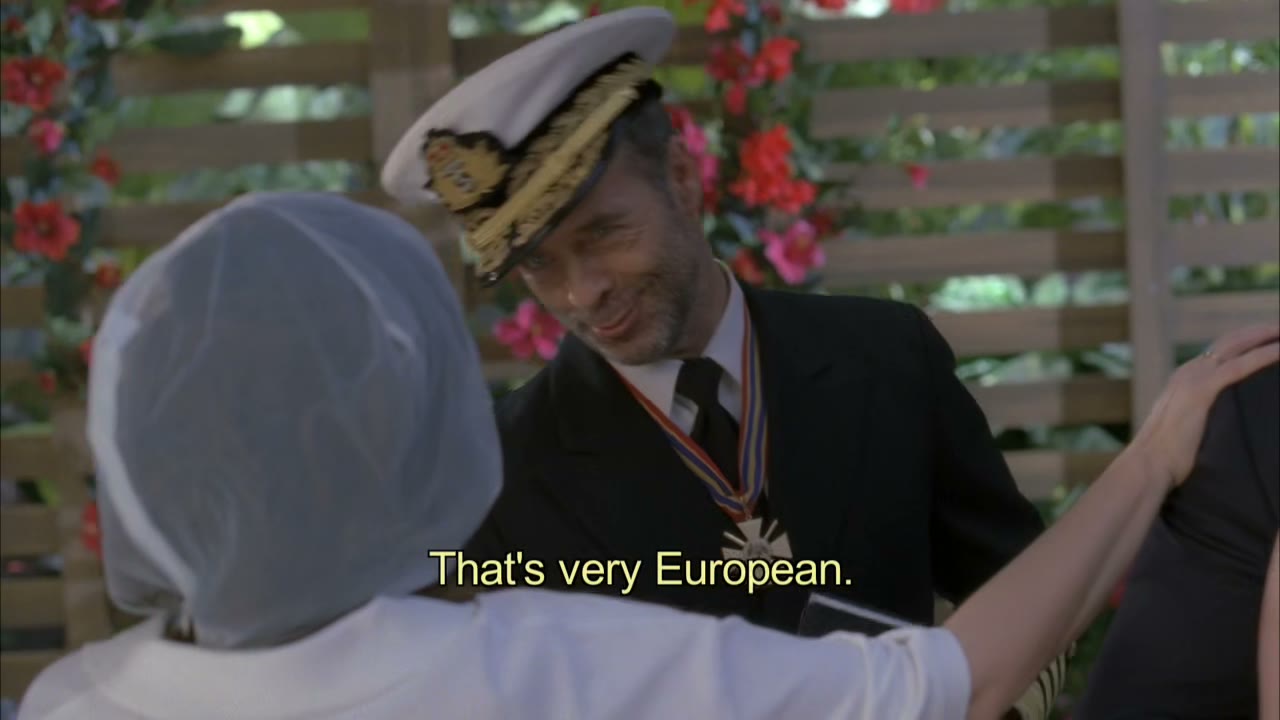 That's very european.