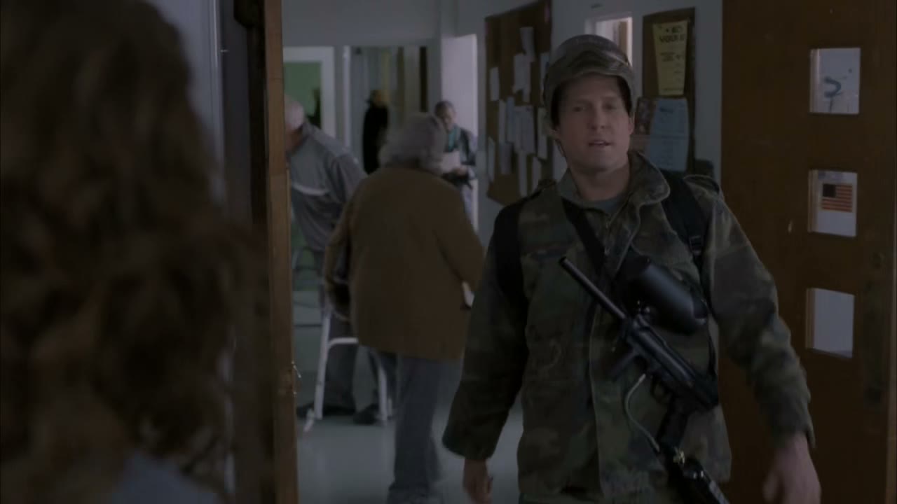 - hey, dummy, you got to drive me to paintball,