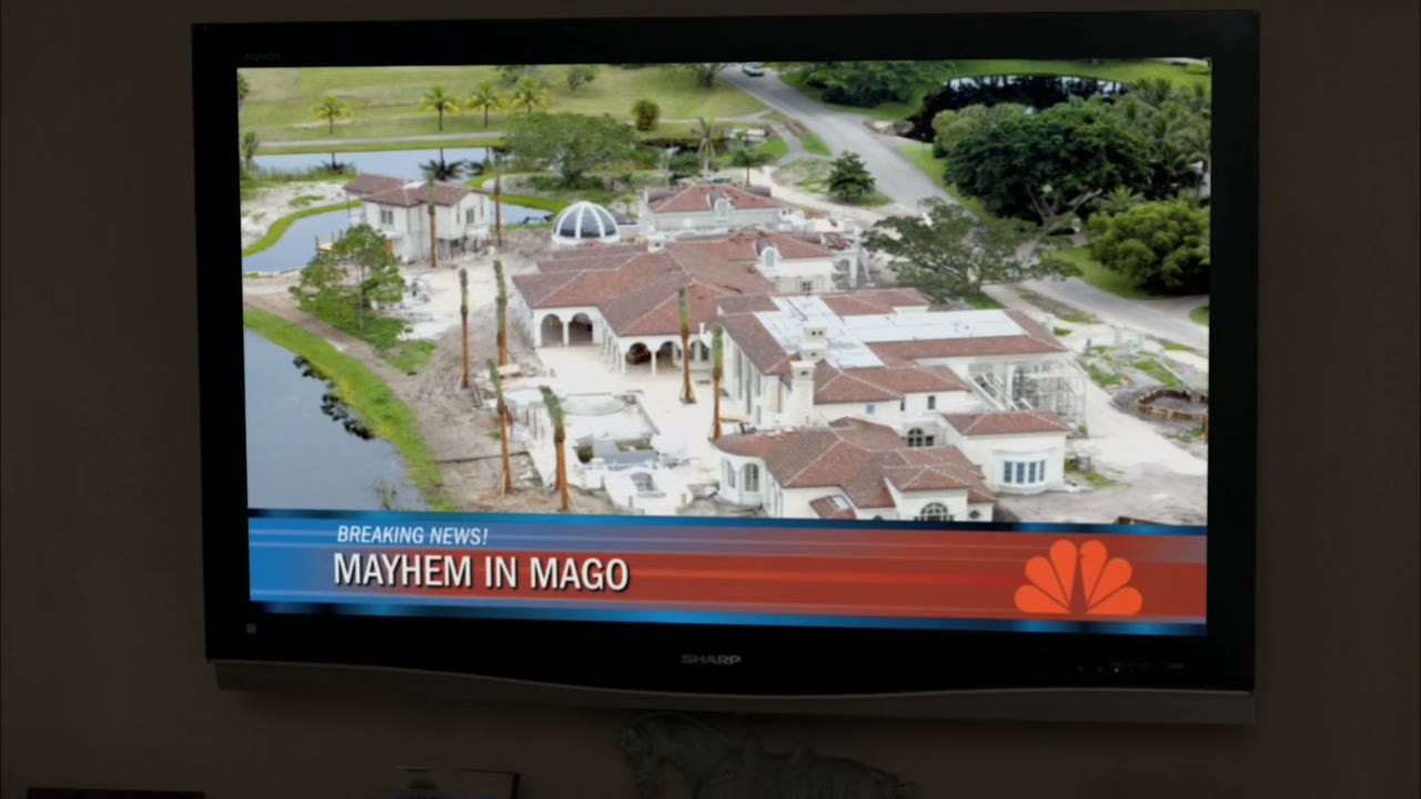 Of extensive damage to the main house,