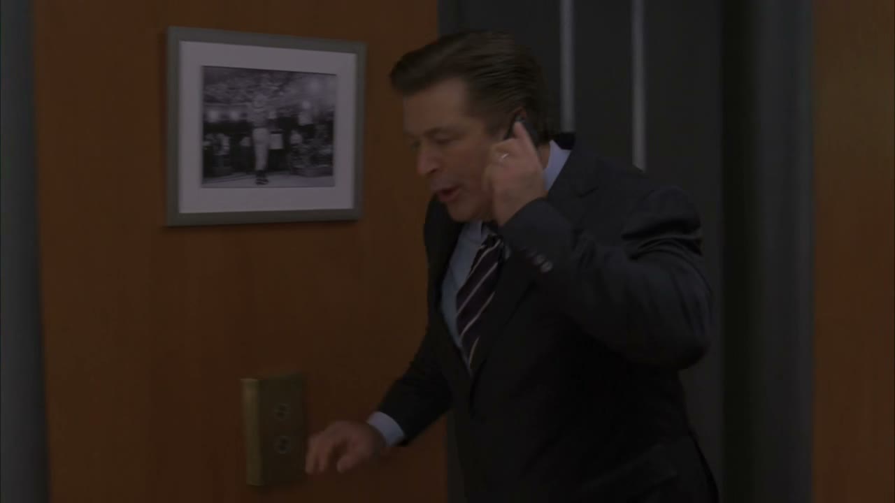 [Elevator bell dings] hello?