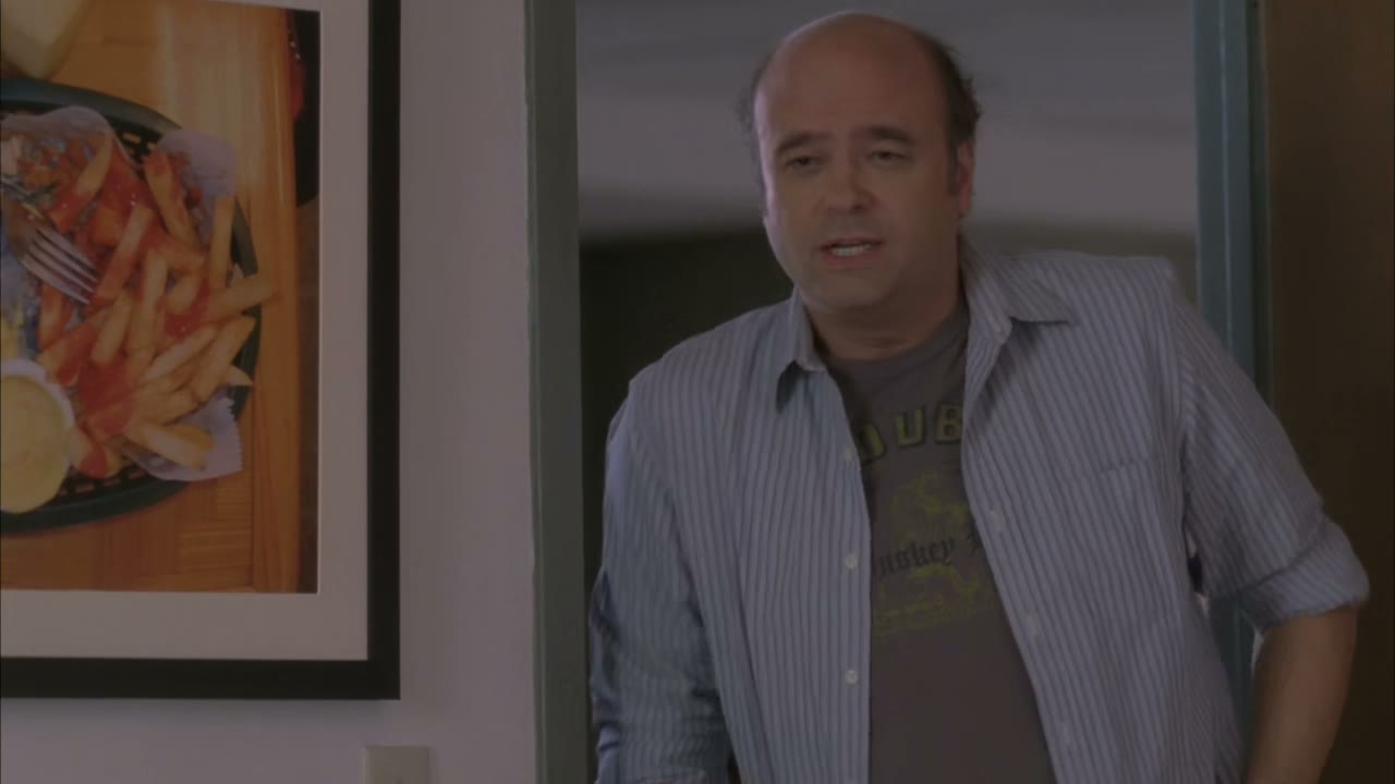 I'm gonna run downstairs. Do you want anything?