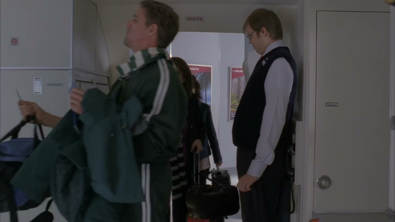 Than everyone else on the flight,