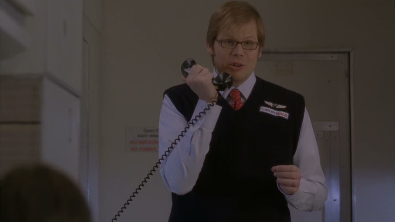 And begin our in-flight entertainment,