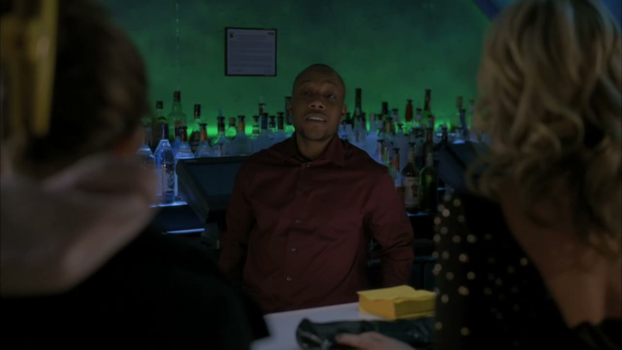 - you got it. I'm gonna need to see your I. D., miss.