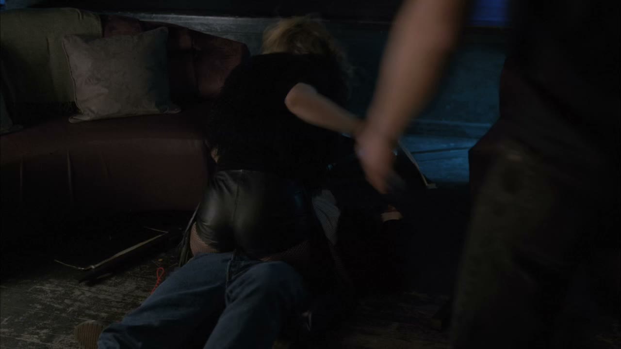 Get off of me! My eye!