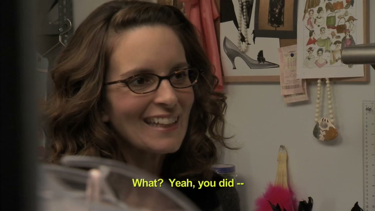 - what? Yeah, you did--