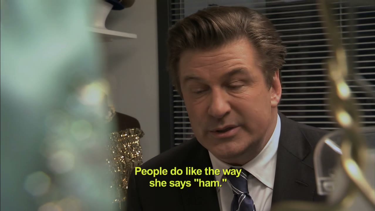 - people do like the way she says "ham"