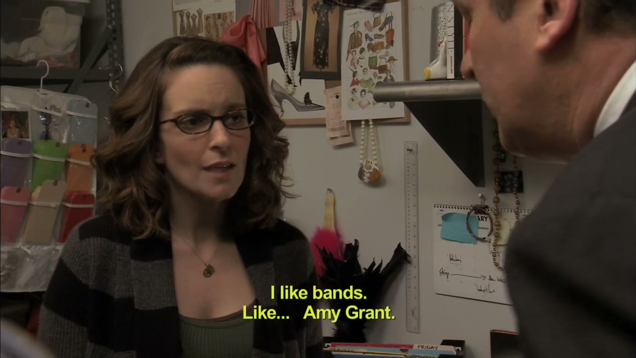 - I like bands. Like... Amy grant.