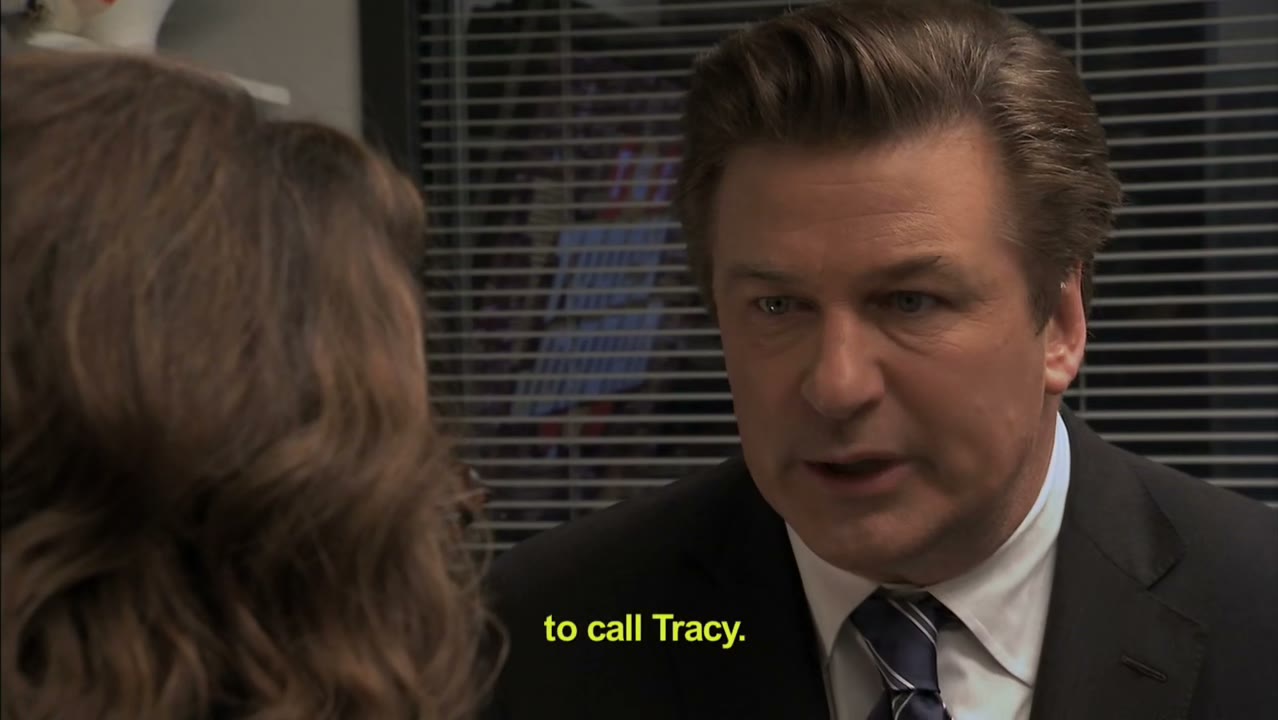 To call tracy.