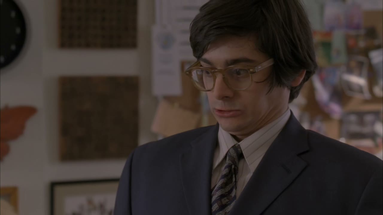 - what? - [mumbles] YOU'RE FIRED.