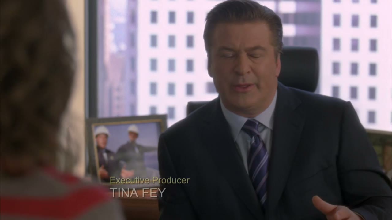 That tracy is friends with. - kenneth talks to tracy