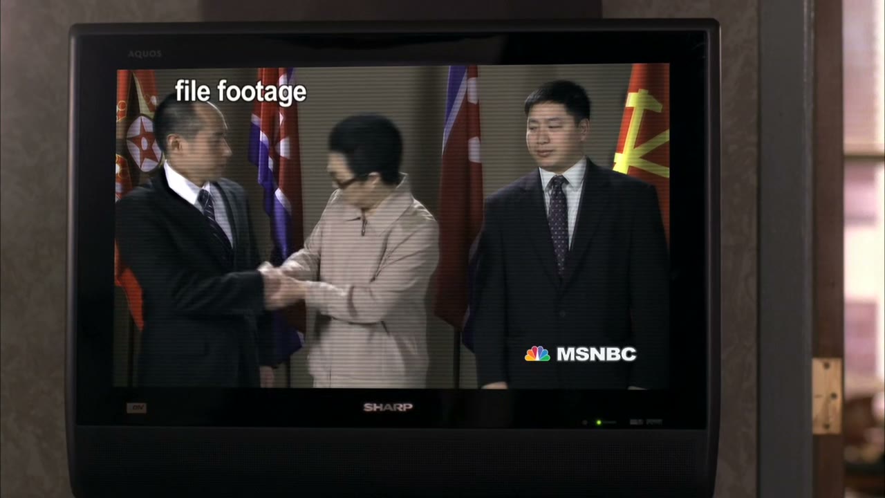 Is anchoring a fake western news channel,