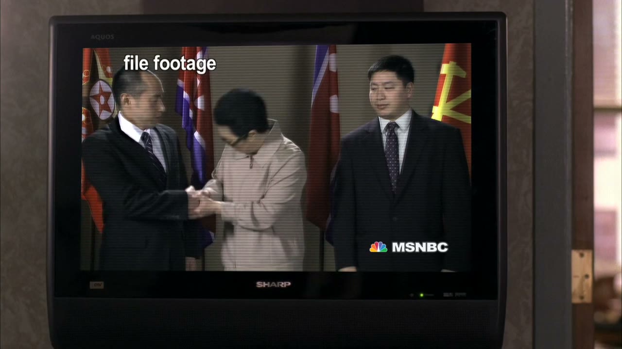 Is anchoring a fake western news channel,