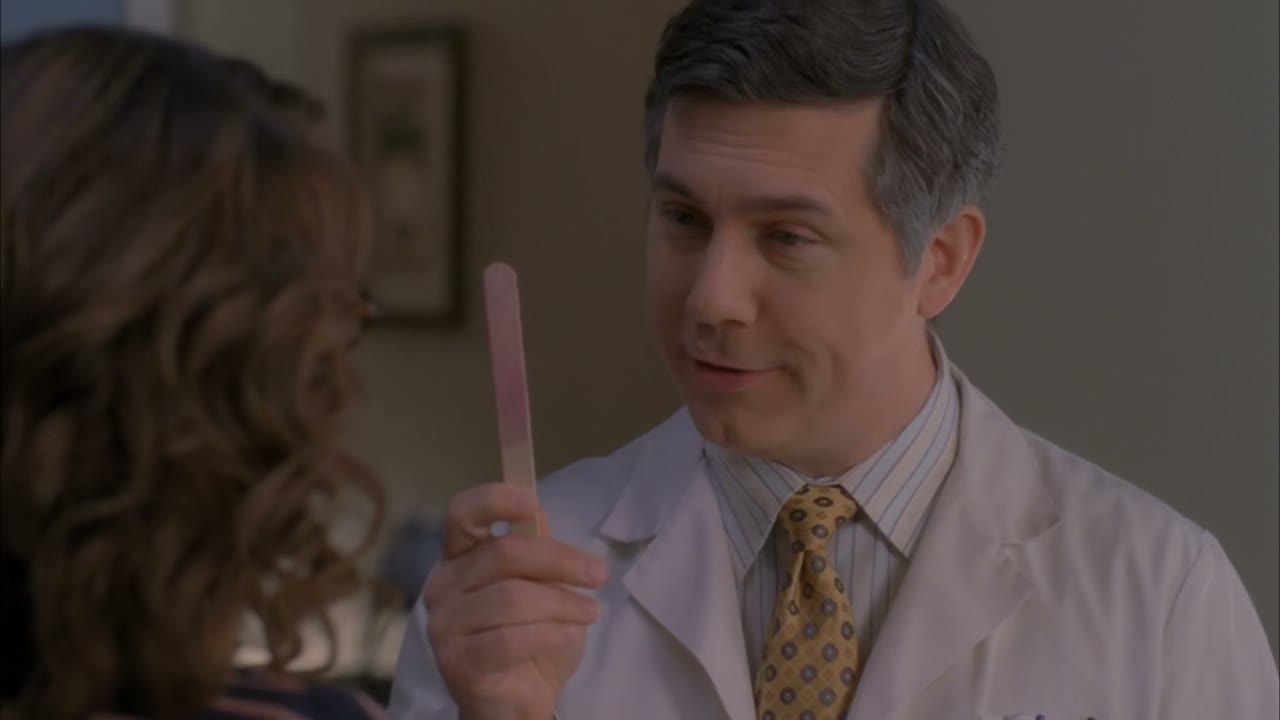 We've got ourselves a tongue depressor.