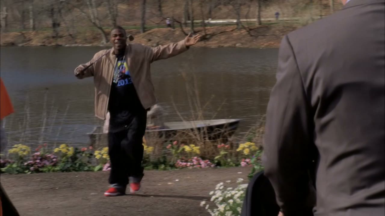 It's me! Tracy! The black guy from work.