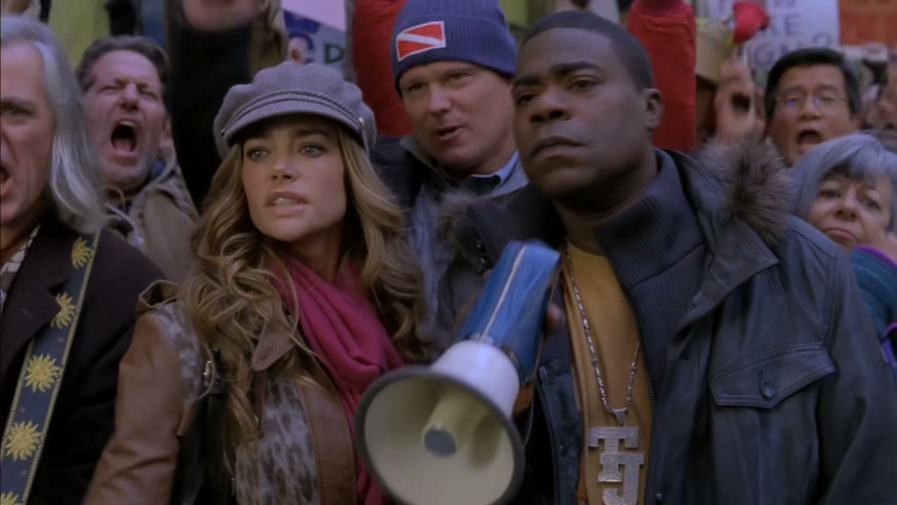 - tracy has organized a protest of nbc by his fellow idiots.