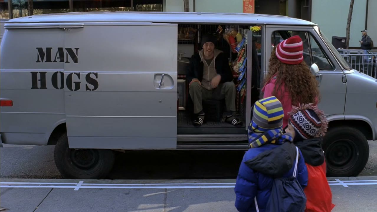 Get in my van.