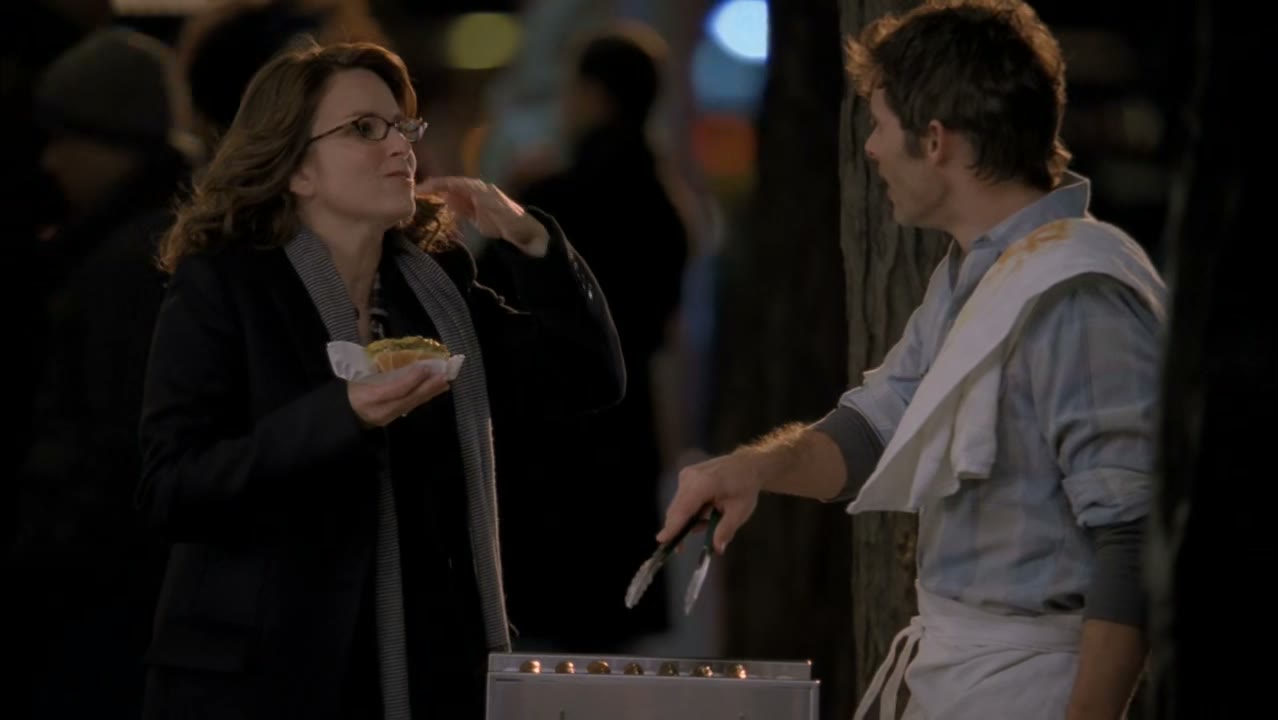Oh, oh, my god, mustard just came out my nose.