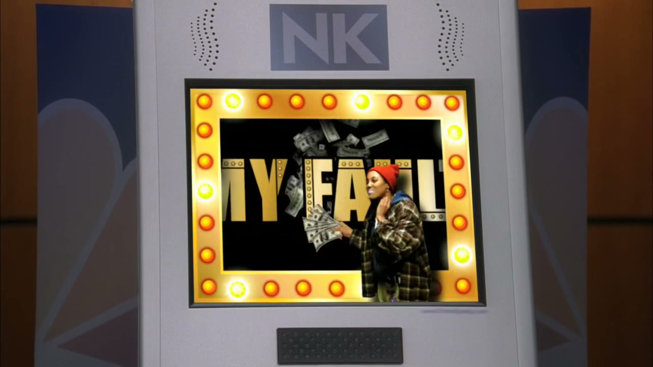 My fault, a short-lived NBC game show in which homeless