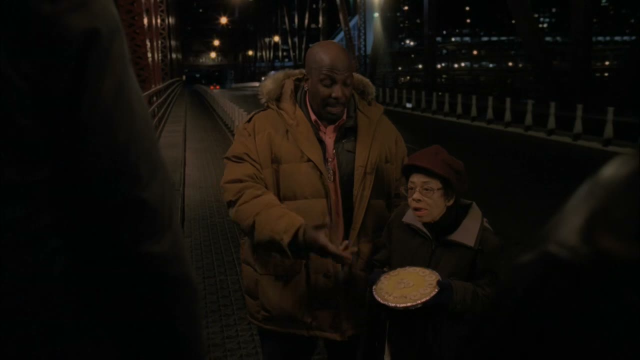 But we tracked her down, and she baked you a banana cream pie, see?
