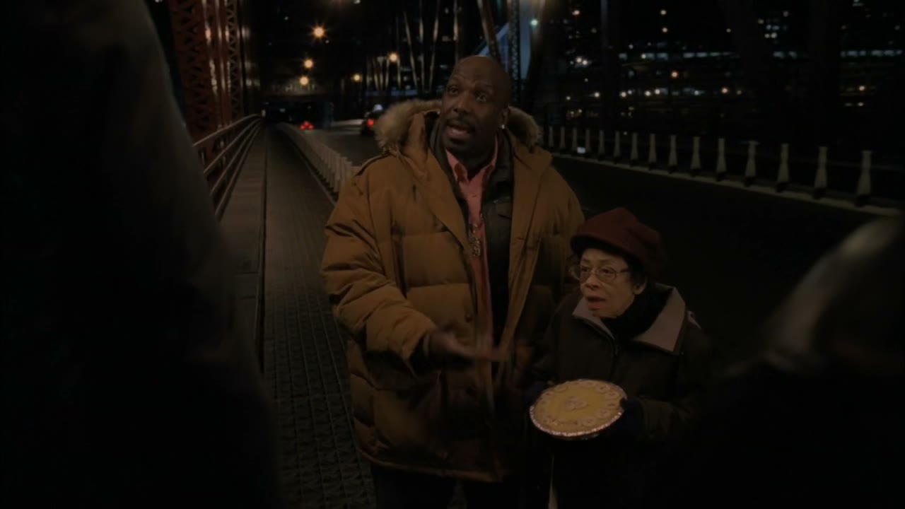 But we tracked her down, and she baked you a banana cream pie, see?