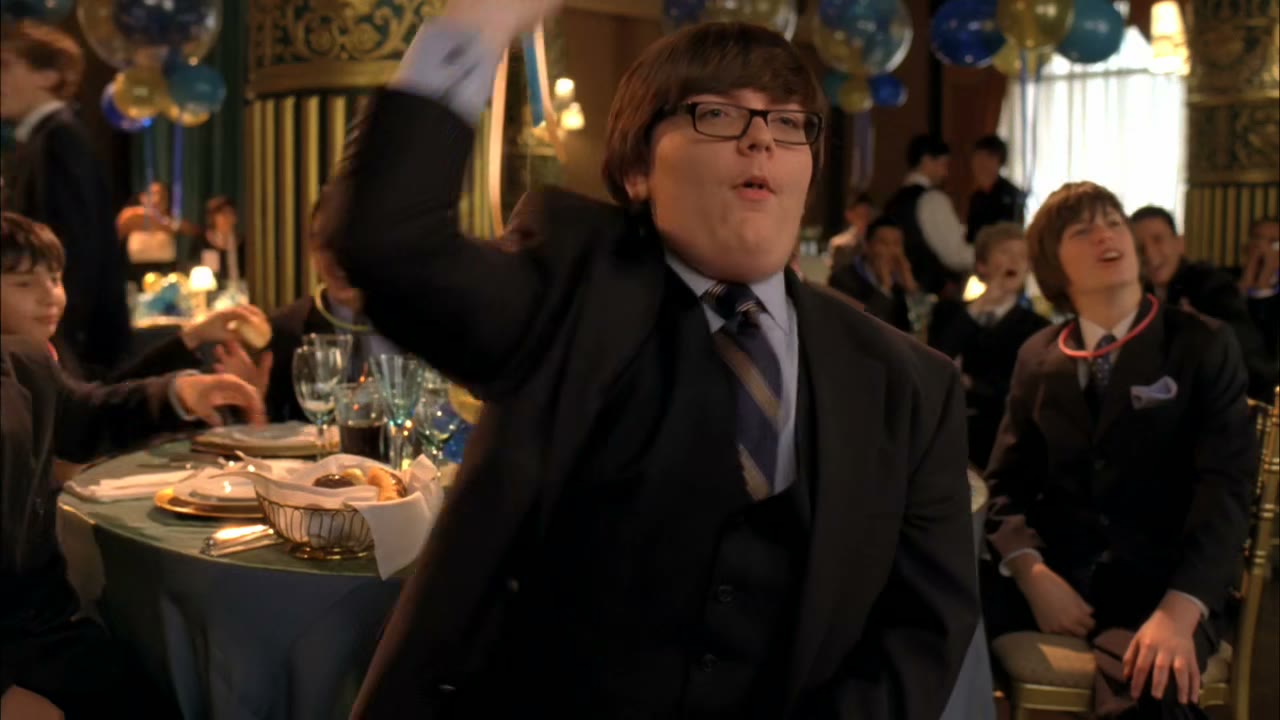 [Guests booing]