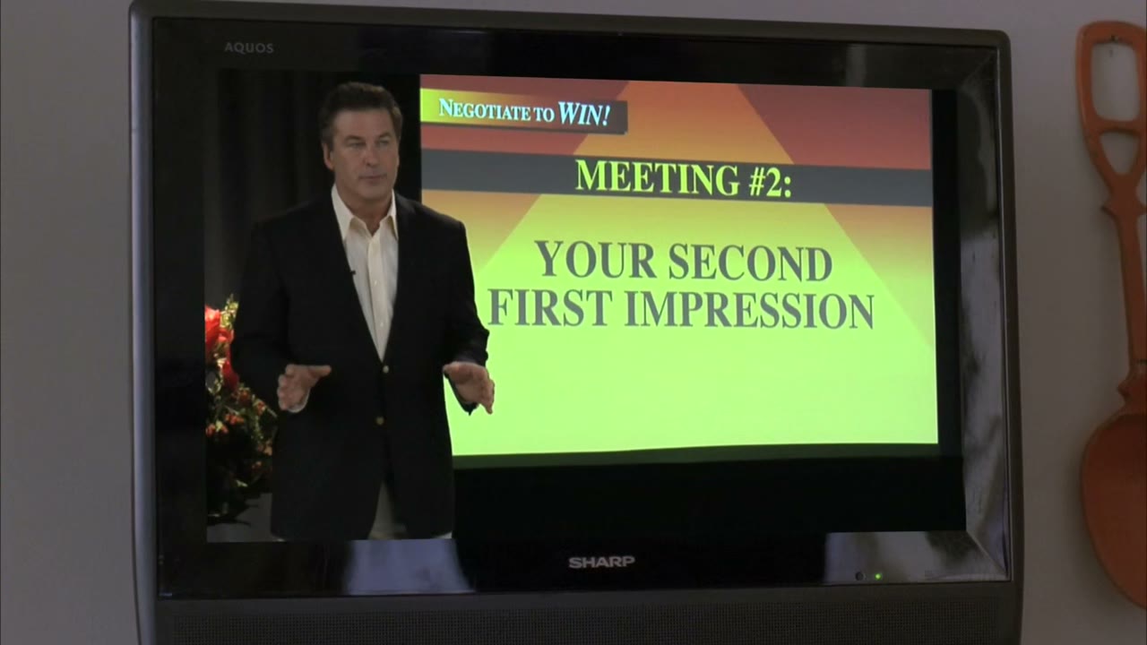 By making a second first impression.