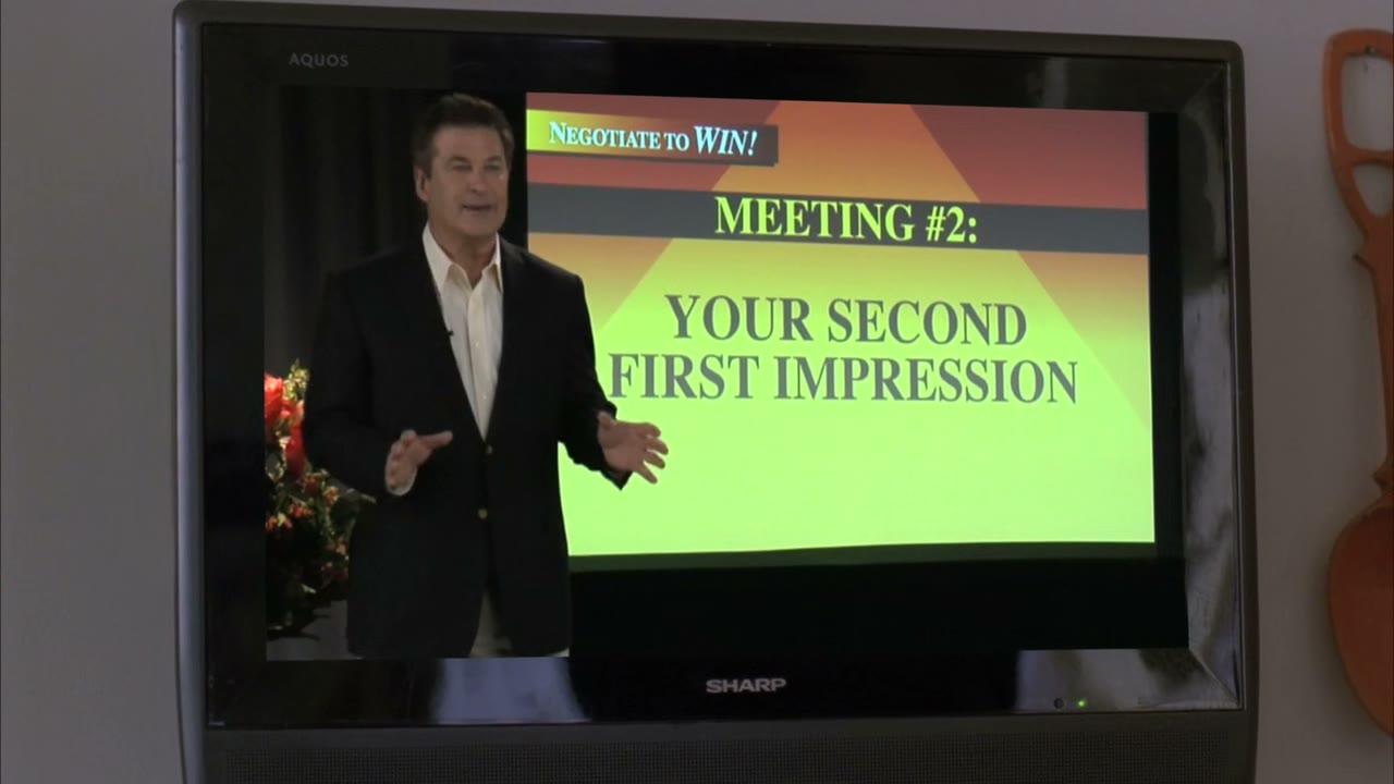 By making a second first impression.