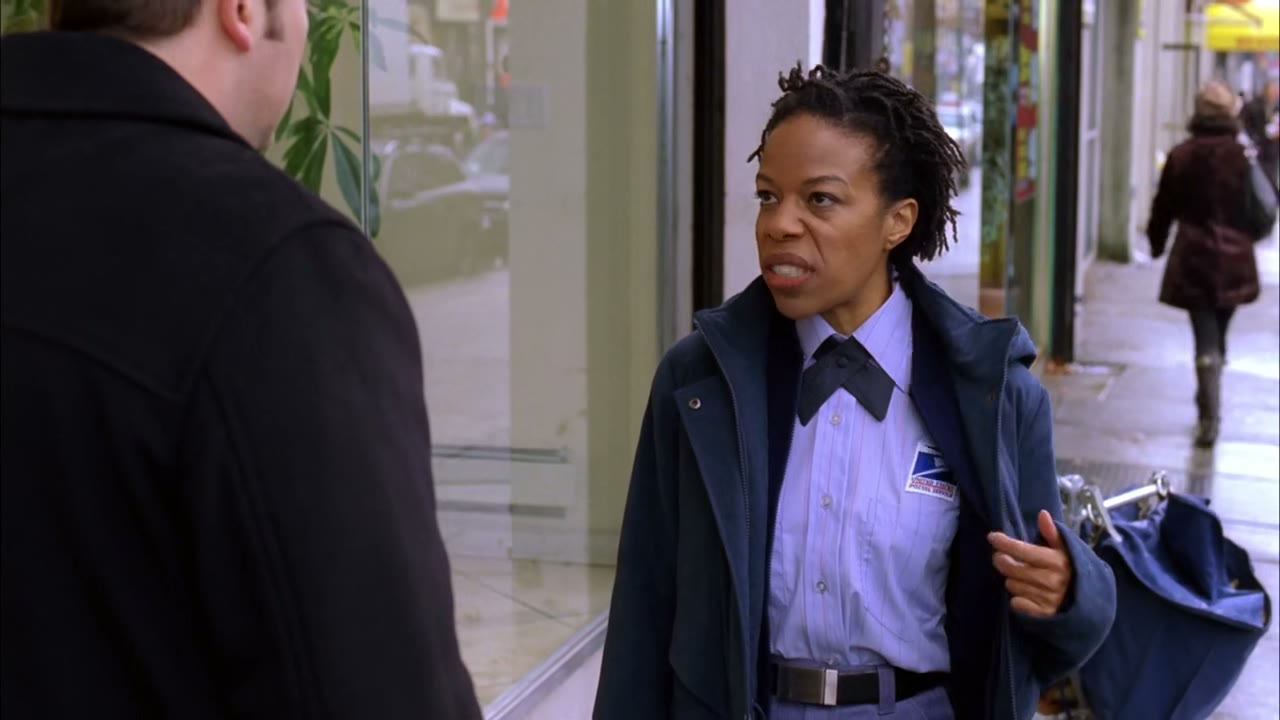I work for the post office, I was delivering a package.