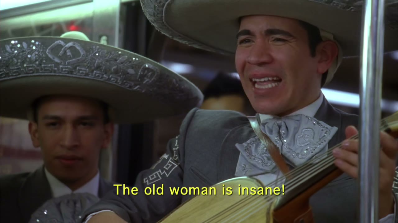 The old woan is insane!