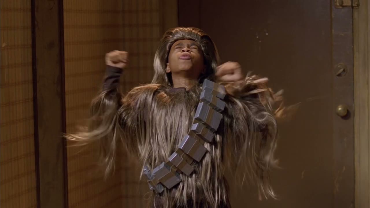 - perfectly-executed chewbacca sounds!
