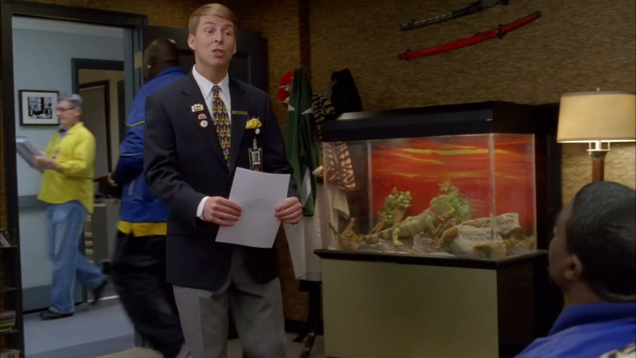 Uh, mr. Donaghy would like to inform you that,