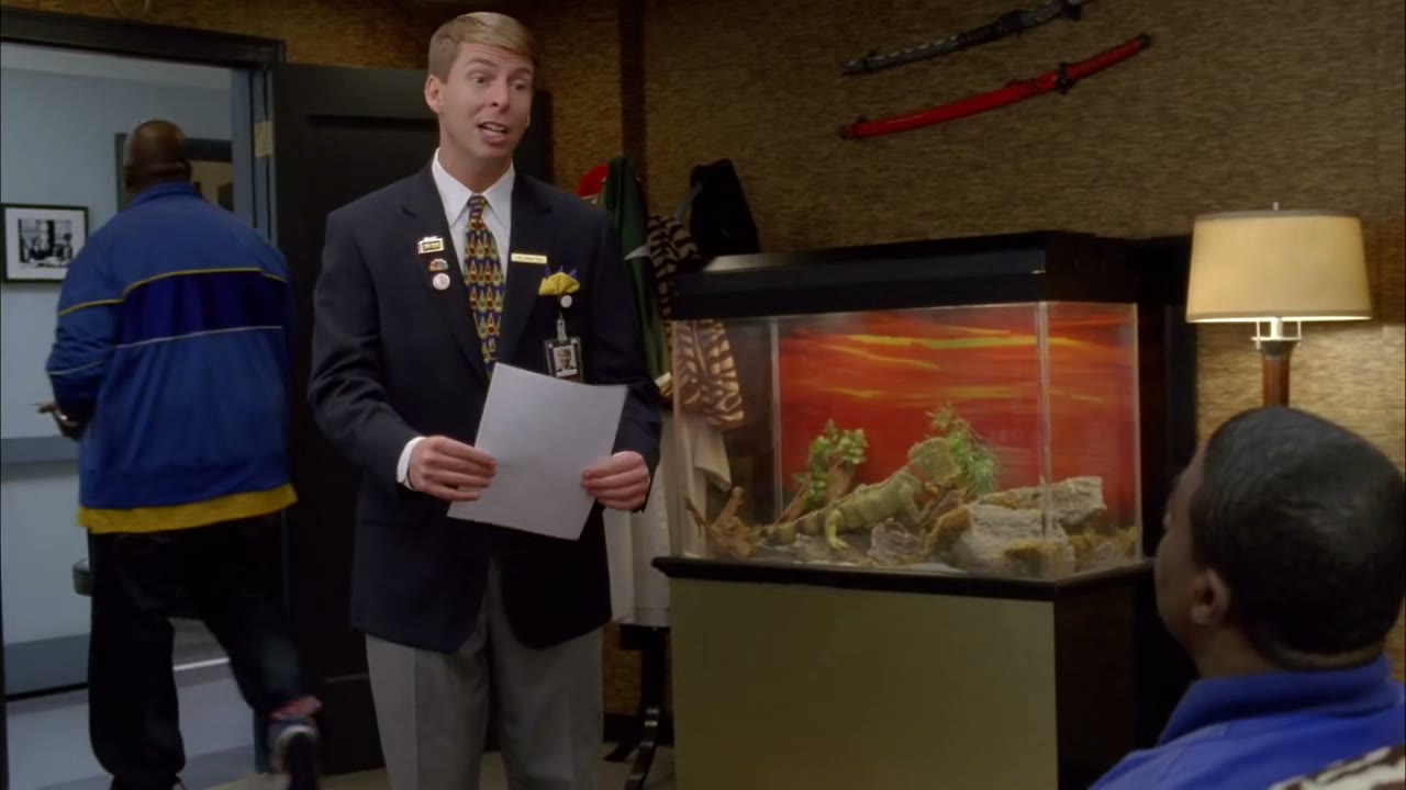 Uh, mr. Donaghy would like to inform you that,