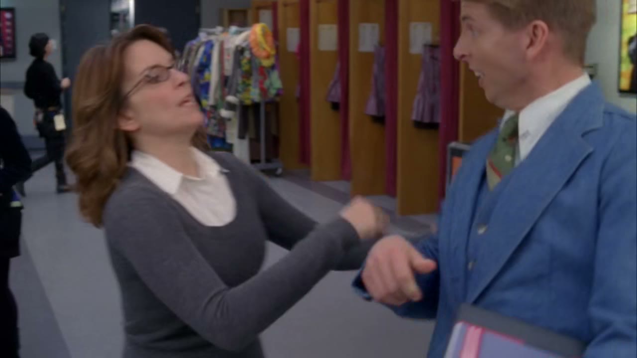 - tracy's gonna do his stand-up act on the show!