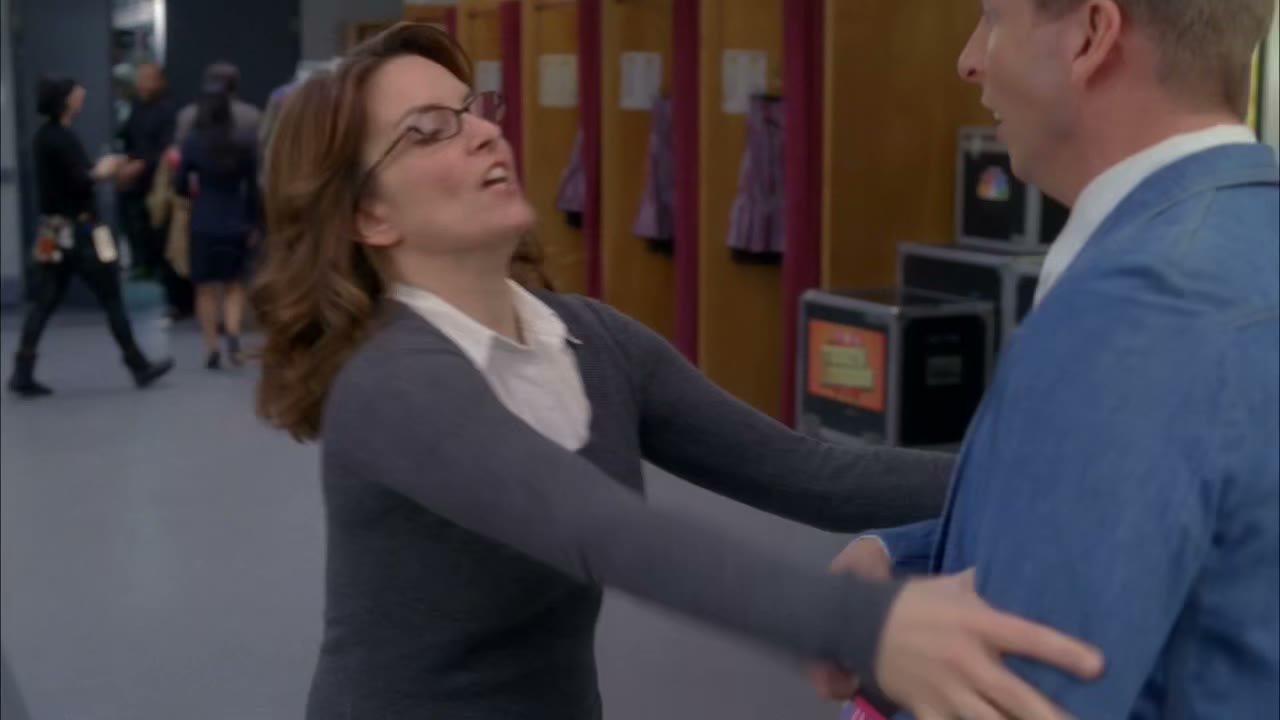 - tracy's gonna do his stand-up act on the show!
