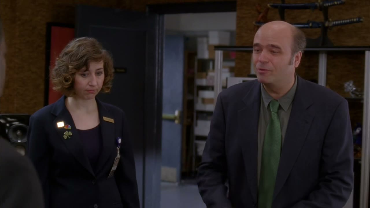 - no, you guys are friends, remember? "My baloney"?