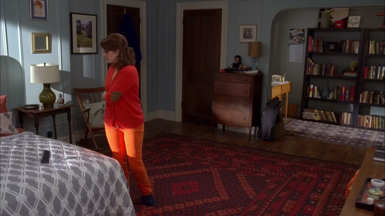 [Door opens]