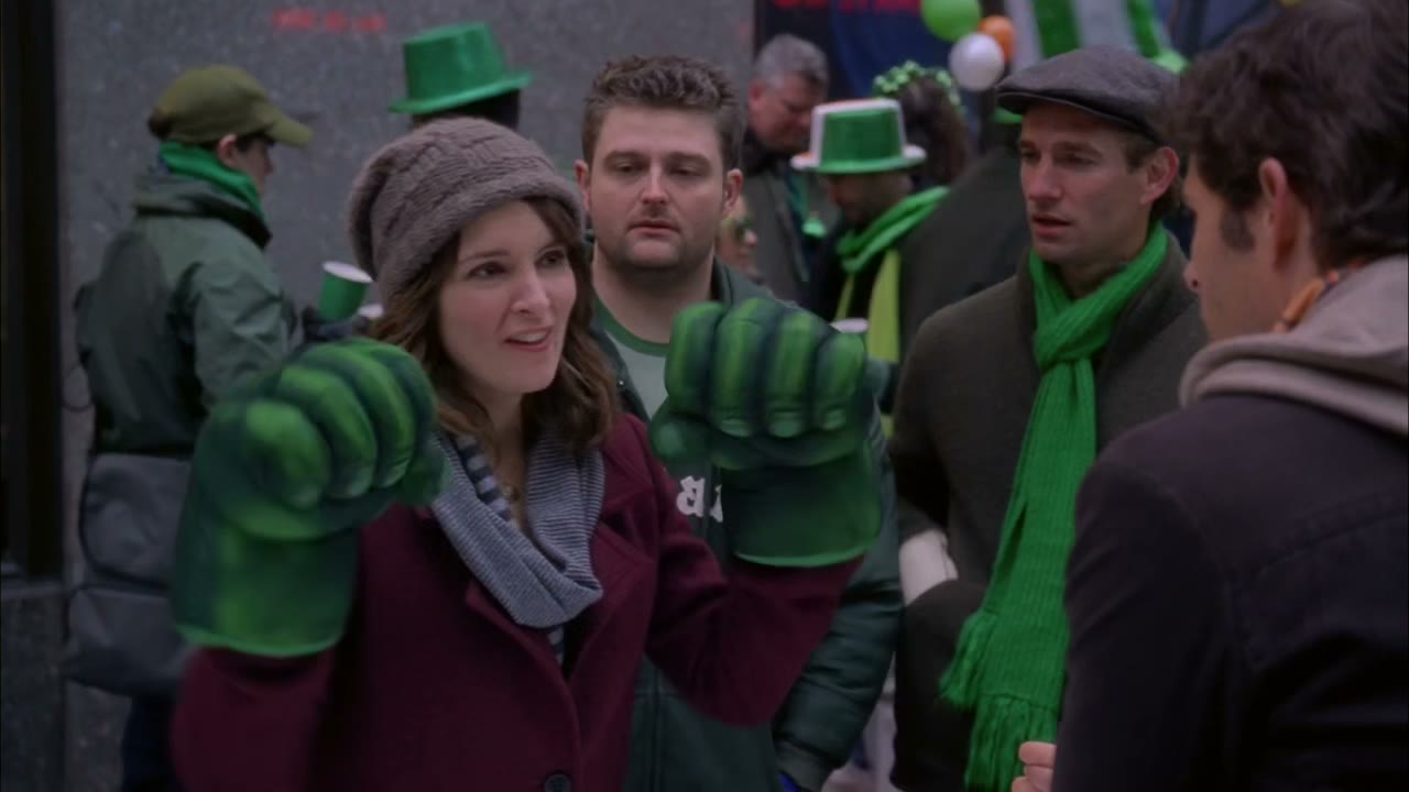 These are the only green things I own.